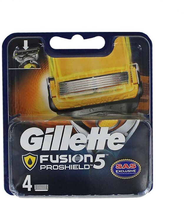 Кассеты для бритья "Gillette Fusion 5" 4шт.