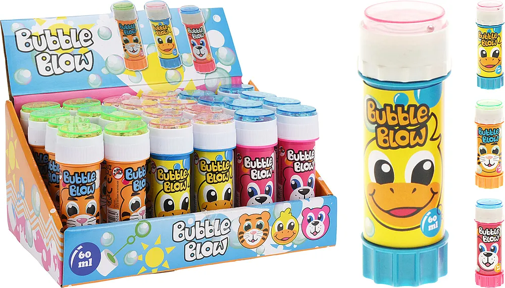 Bubble blower 60ml, 1 pcs
