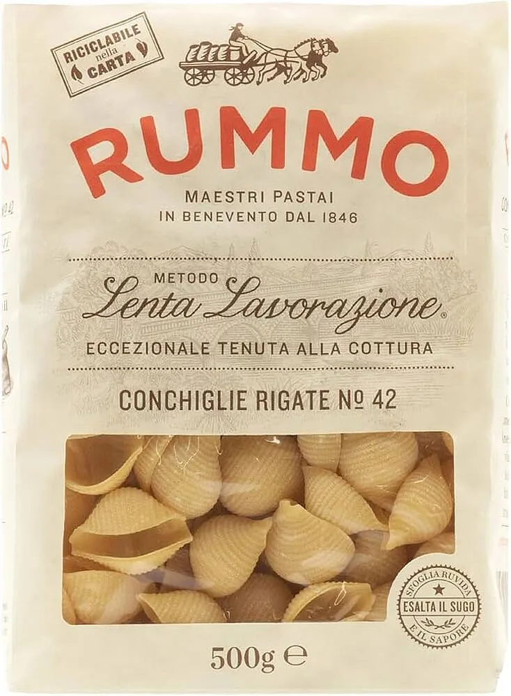 Pasta "Rummo Conchiglie Rigate №42" 500g
