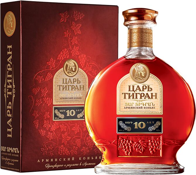 Cognac "Tsar Tigran" 0.7l