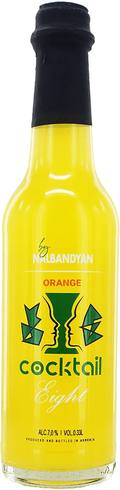 Alcoholic orange flavored cocktail "Nalbandyan Eight" 0.33l
