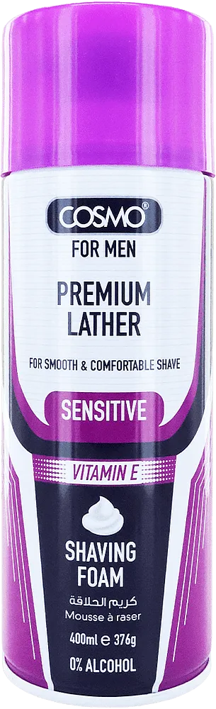 Shaving foam "Cosmo Sensitive Vitamin E" 400ml