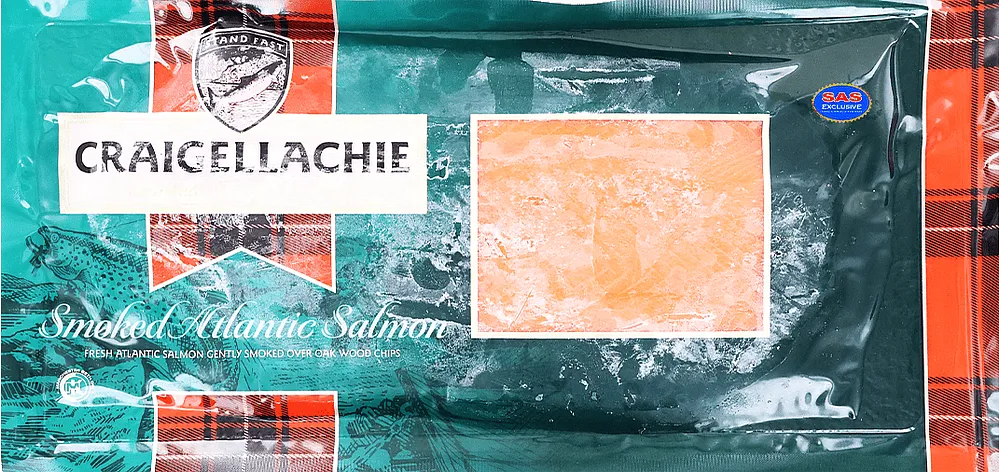 Smoked salmon "Craigellachie Atlantic" 0.500kg