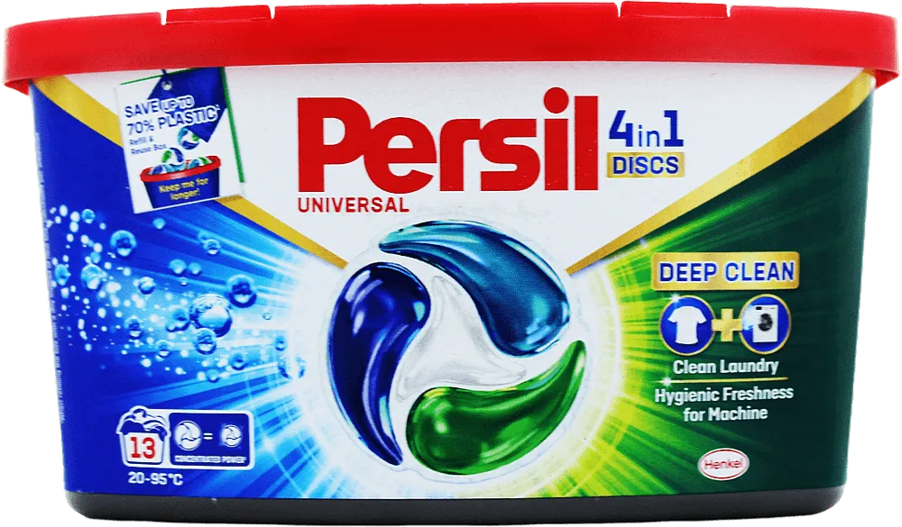 Universal washing capsules "Persil Power Caps" 13 pcs 
