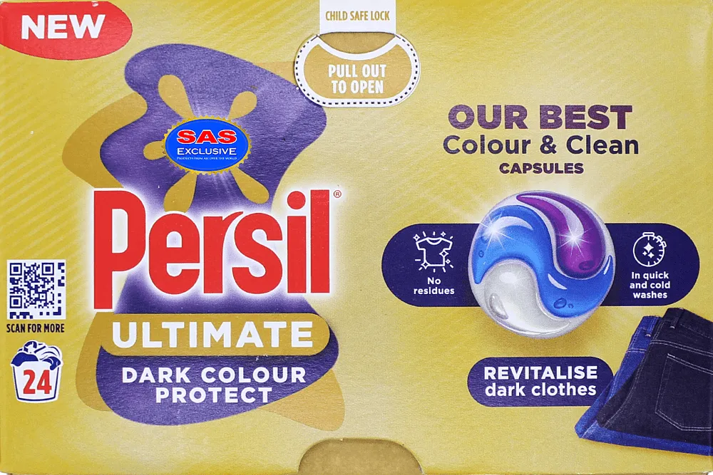 Washing capsules dark "Persil Ultimate" 24 pcs
