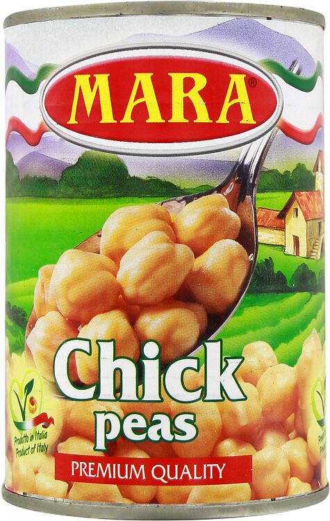 Canned chick-peas "Mara" 400g