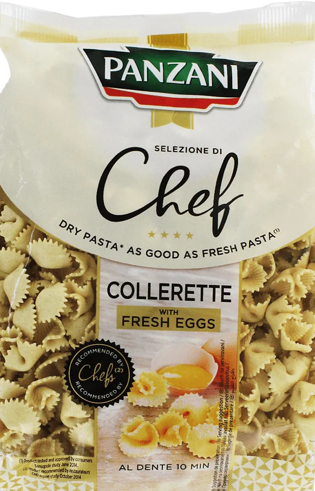 Pasta "Panzani Chef Collerette" 400g