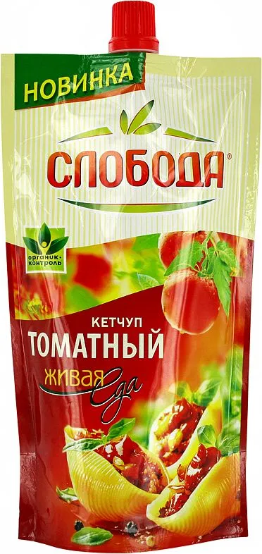 Tomato ketchup "Слобода Tomato" 220g