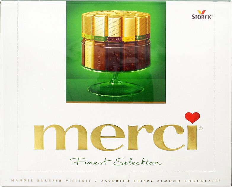 Набор шоколадных конфет ''Merci Petits'' 250г