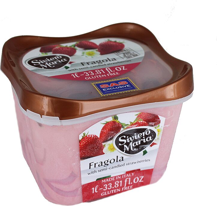 Strawberry ice cream 