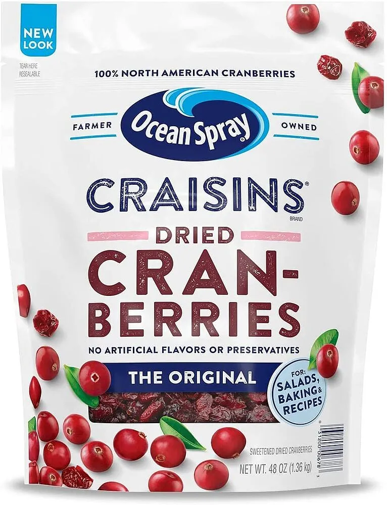 Dried cranberries "Ocean Spray Craisins" 1.36kg 