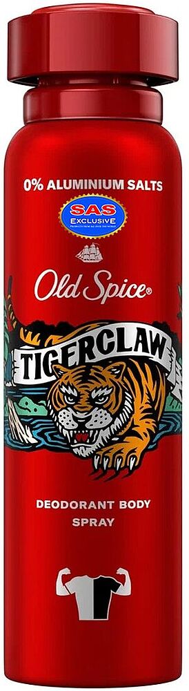 Aerosol deodorant "Old Spice Tigerclaw" 150ml
