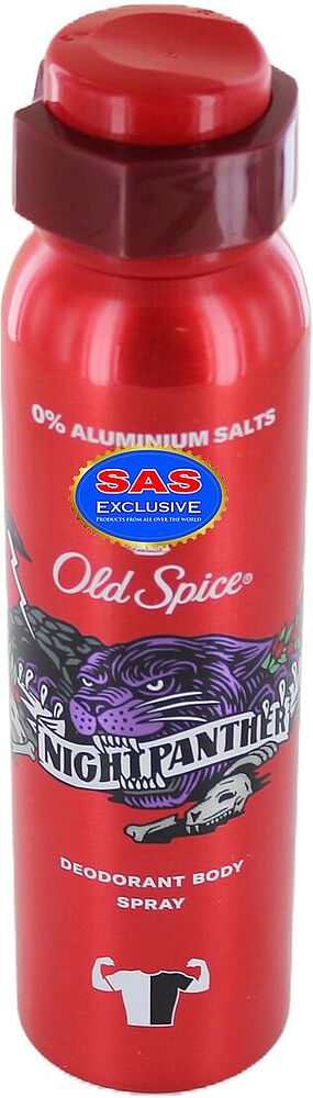 Aerosol deodorant "Old Spice Nightpanther" 150ml
