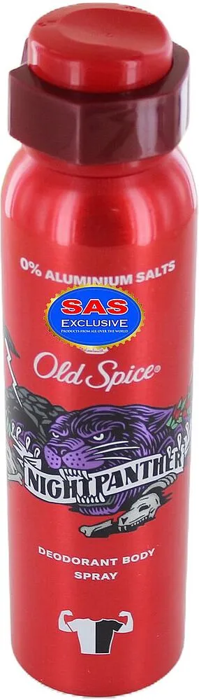 Антиперспирант аэрозольный "Old Spice Nightpanther" 150мл