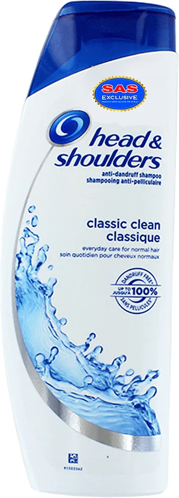 Shampoo "Head & Shoulders Classic Clean" 400ml 