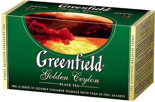 Թեյ սև «Greenfield Golden Ceylon» 50գ
