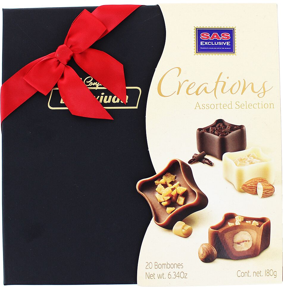 Շոկոլադե կոնֆետների հավաքածու «Delaviuda Creations» 180գ