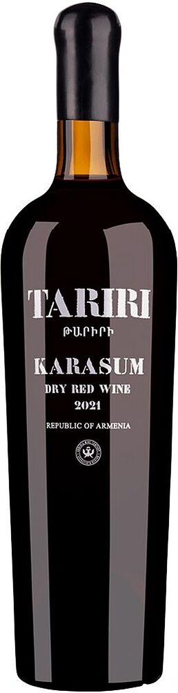 Вино красное "Тарири Карасум" 0.75л
