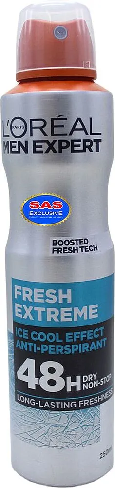 Antiperspirant - deodorant "L'Oreal Paris Men Expert Fresh Extreme" 250ml