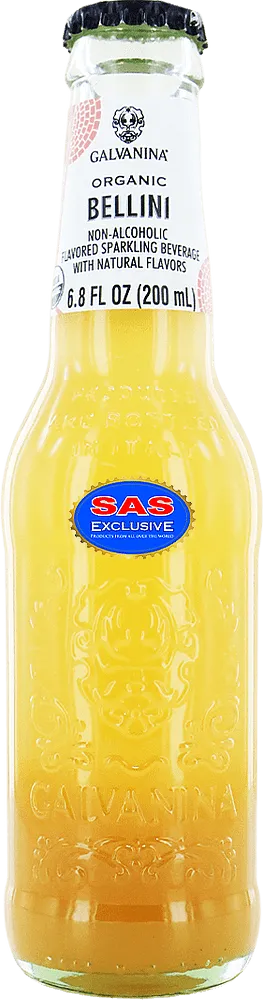 Զովացուցիչ գազավորված ըմպելիք «Galvanina Organic Bellini» 200մլ