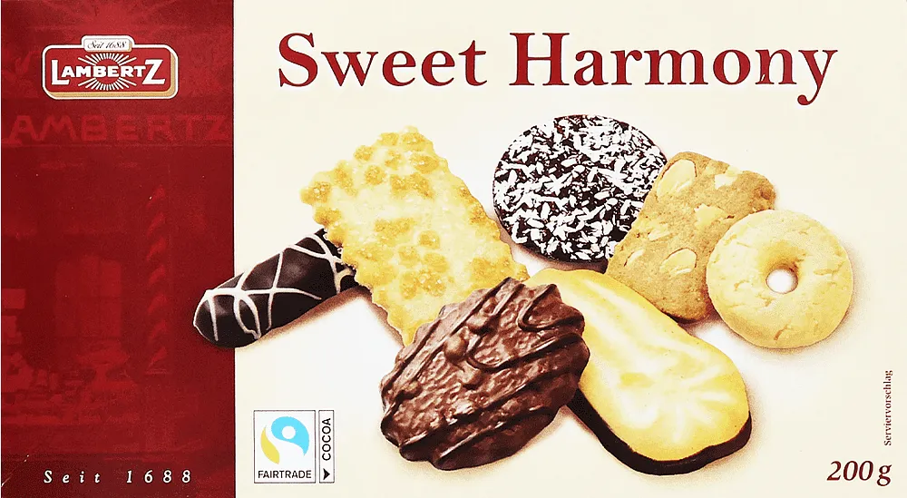 Թխվածքաբլիթների տեսականի «Lambertz Sweet Harmony» 200գ
