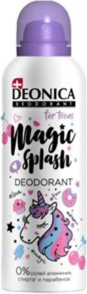 Aerosol deodorant "Deonica Magic Splash" 125ml
