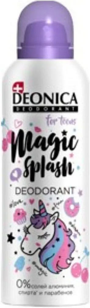 Aerosol deodorant "Deonica Magic Splash" 125ml
