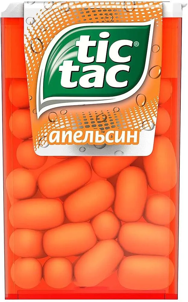 Orange flavored drops "Tic Tac Orange" 16g 