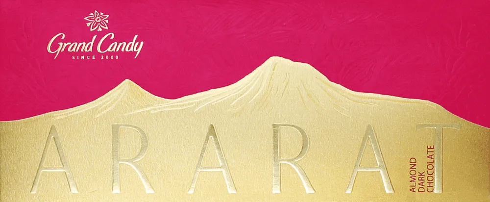 Chocolate bar with almonds "Grand Candy Ararat" 90g