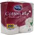 Туалетная бумага "Perfex Cotton Like Premium White" 4 шт 