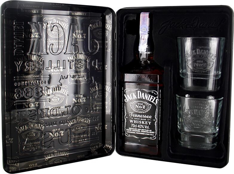  Виски "Jack Daniel's Old No7" 0.7л 