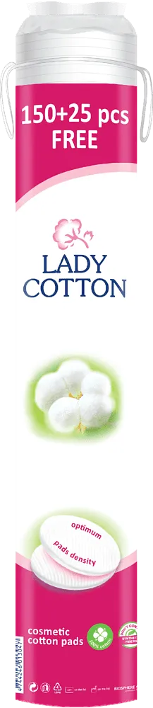 Cotton pads "Lady Cotton" 175 pcs