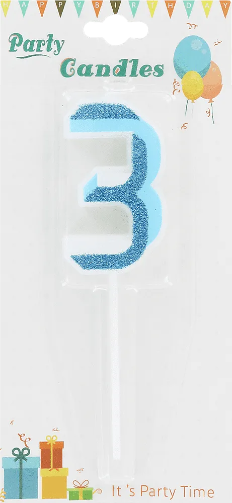 Մոմ ծննդյան «Party Candles» N3
