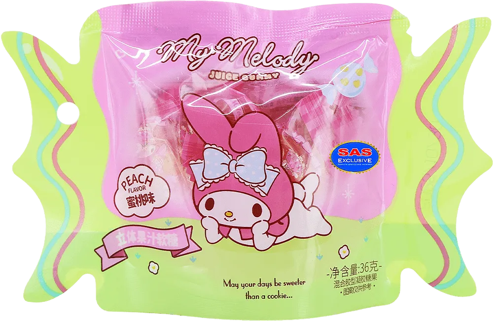 Դոնդողե կոնֆետներ «My Melody Peach» 36գ