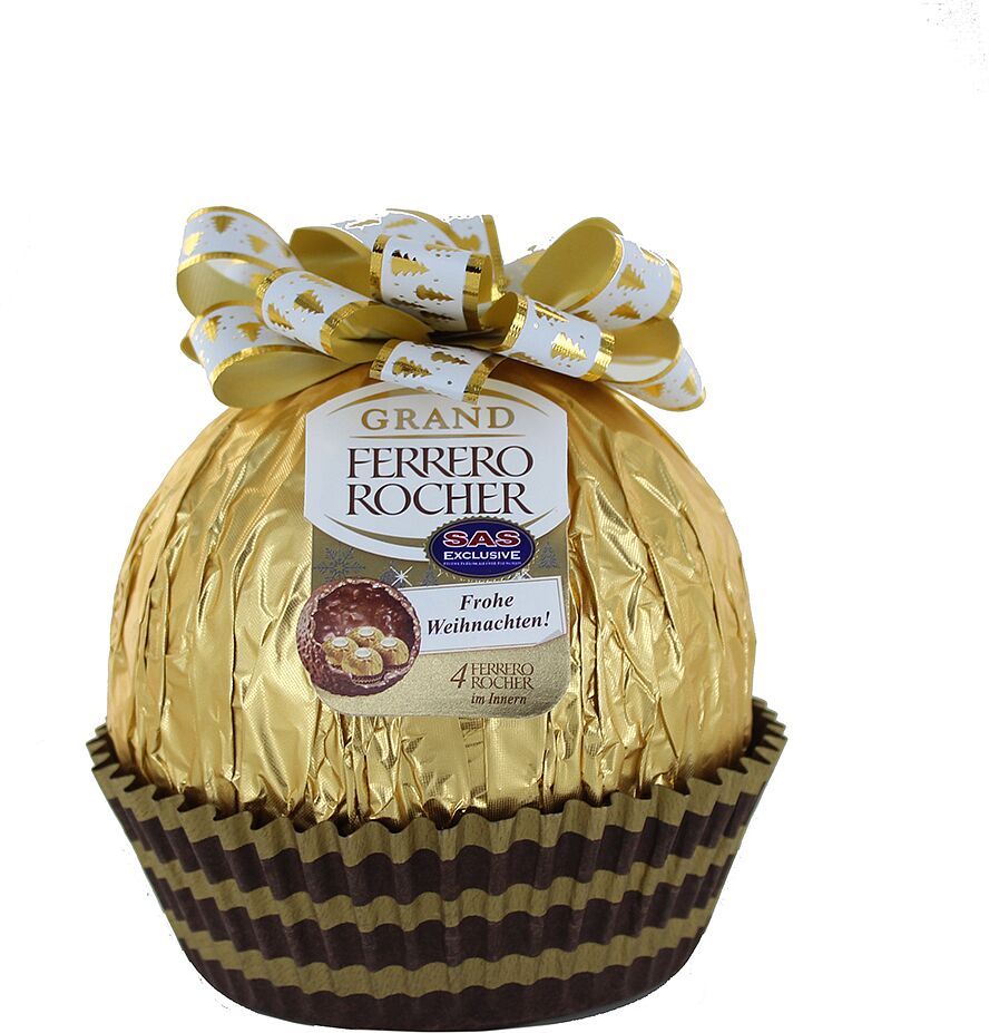 Շոկոլադե կոնֆետ «Grand Ferrero Rocher» 240գ