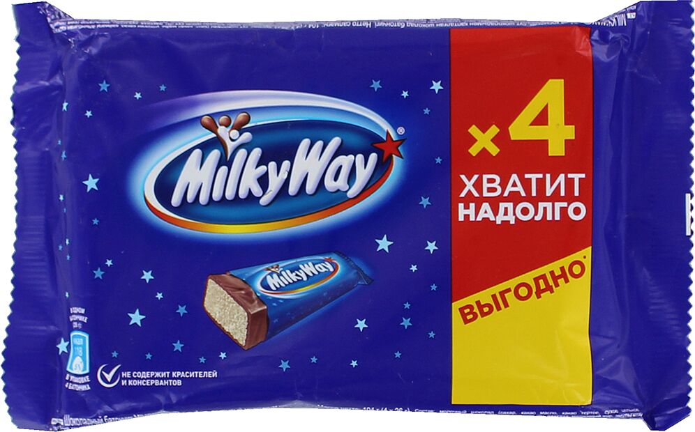Chocolate bar "Milky Way" 104g