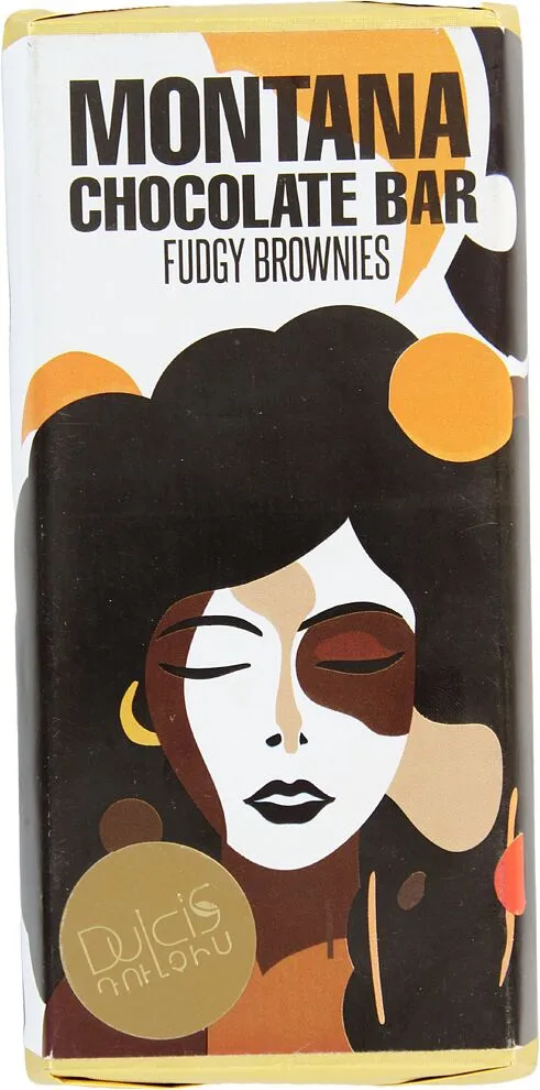 Chocolate bar with brownie "Dulcis" 155g
