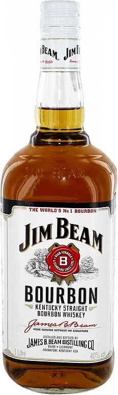 Виски "Jim Beam Bourbon" 1л  