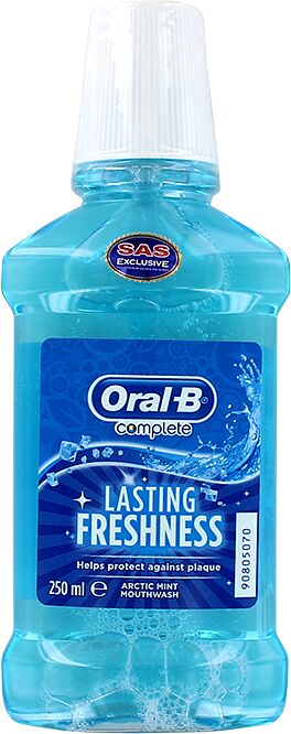 Ополаскиватель для полости рта "Oral-B Lasting Freshness" 250мл 