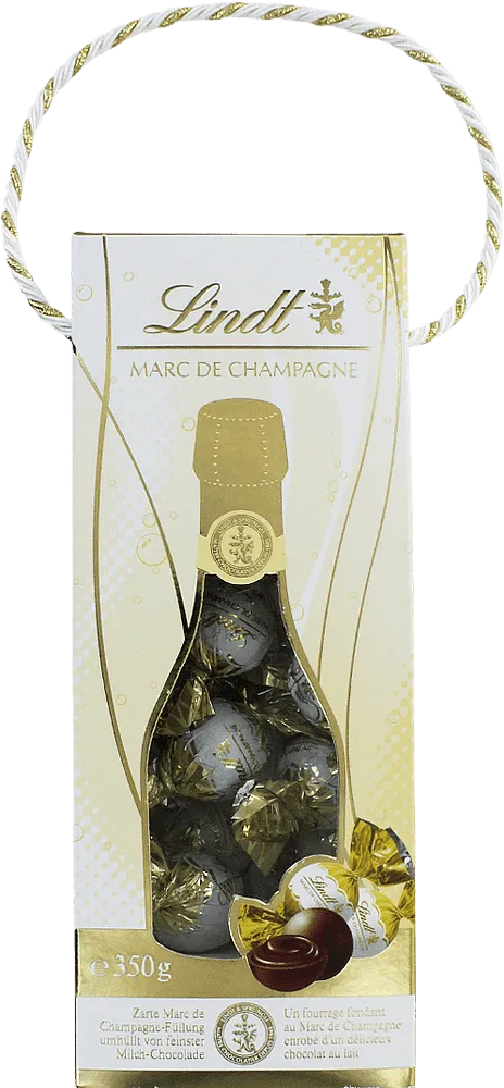 Շոկոլադե կոնֆետների հավաքածու «Lindt Marc De Champagne» 350գ