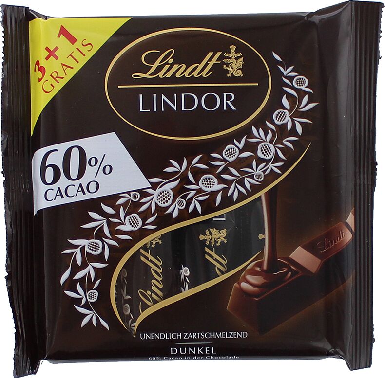 Chocolate "Lindt Lindor" 4*25g