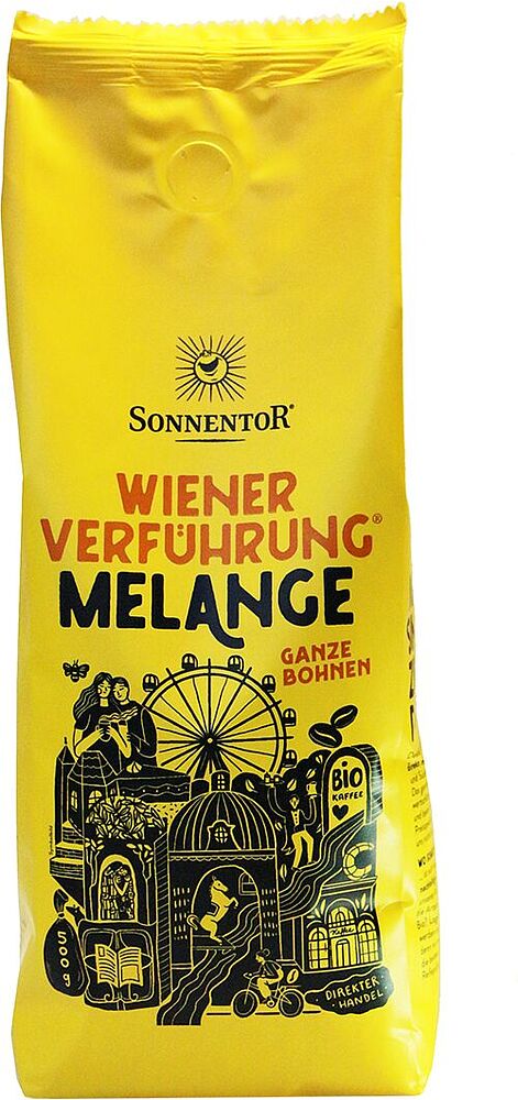 Кофе в зернах "Sonnentor Wiener Verfuhrung" 500г
