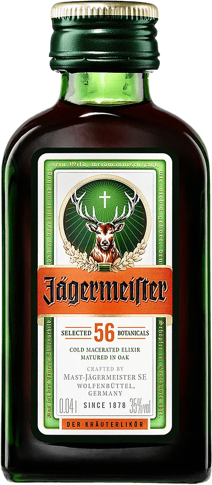 Liqueur "Jagermeister" 0.04l