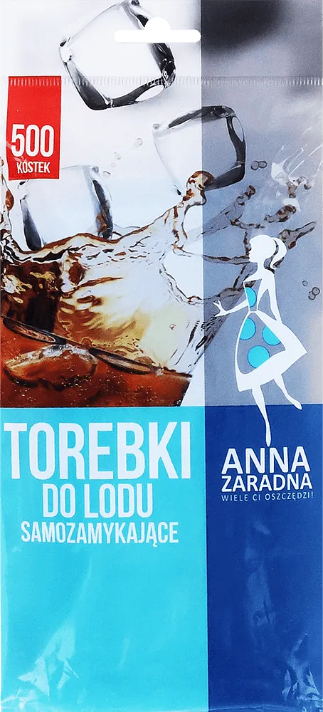 Սառույցի պարկեր «Anna Zaradna» 500 հատ