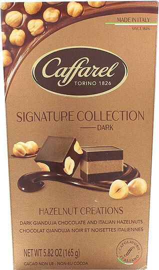 Շոկոլադե կոնֆետների հավաքածու «Caffarel Hazelnut Creations Dark Assorted» 165գ
 
