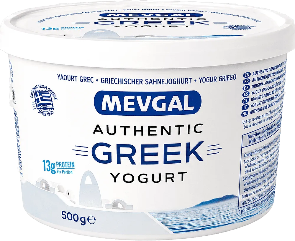 Յոգուրտ հունական «Mevgal Authentic» 500գ, յուղայնությունը՝ 10%
