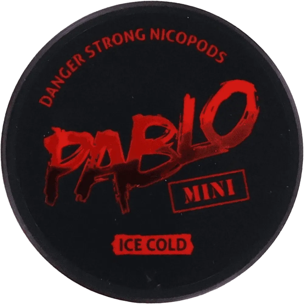 Nicotine ice pouches "Pablo Mini Ice Cold"
