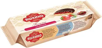 Cookies with strawberry filling "Yashkino Strawberry" 137g