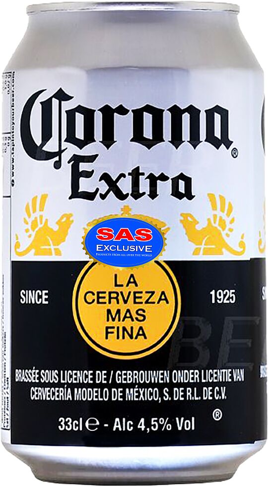Пиво "Corona Extra" 0.33л