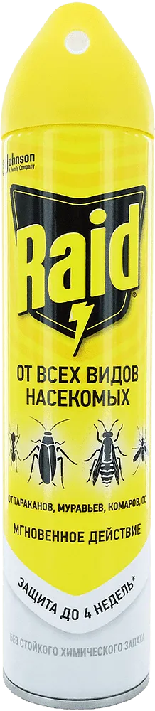 Anti-insect aerosol "Raid" 300ml
